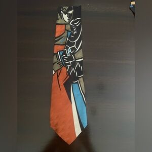 Bold Graphic Button Morris Tie